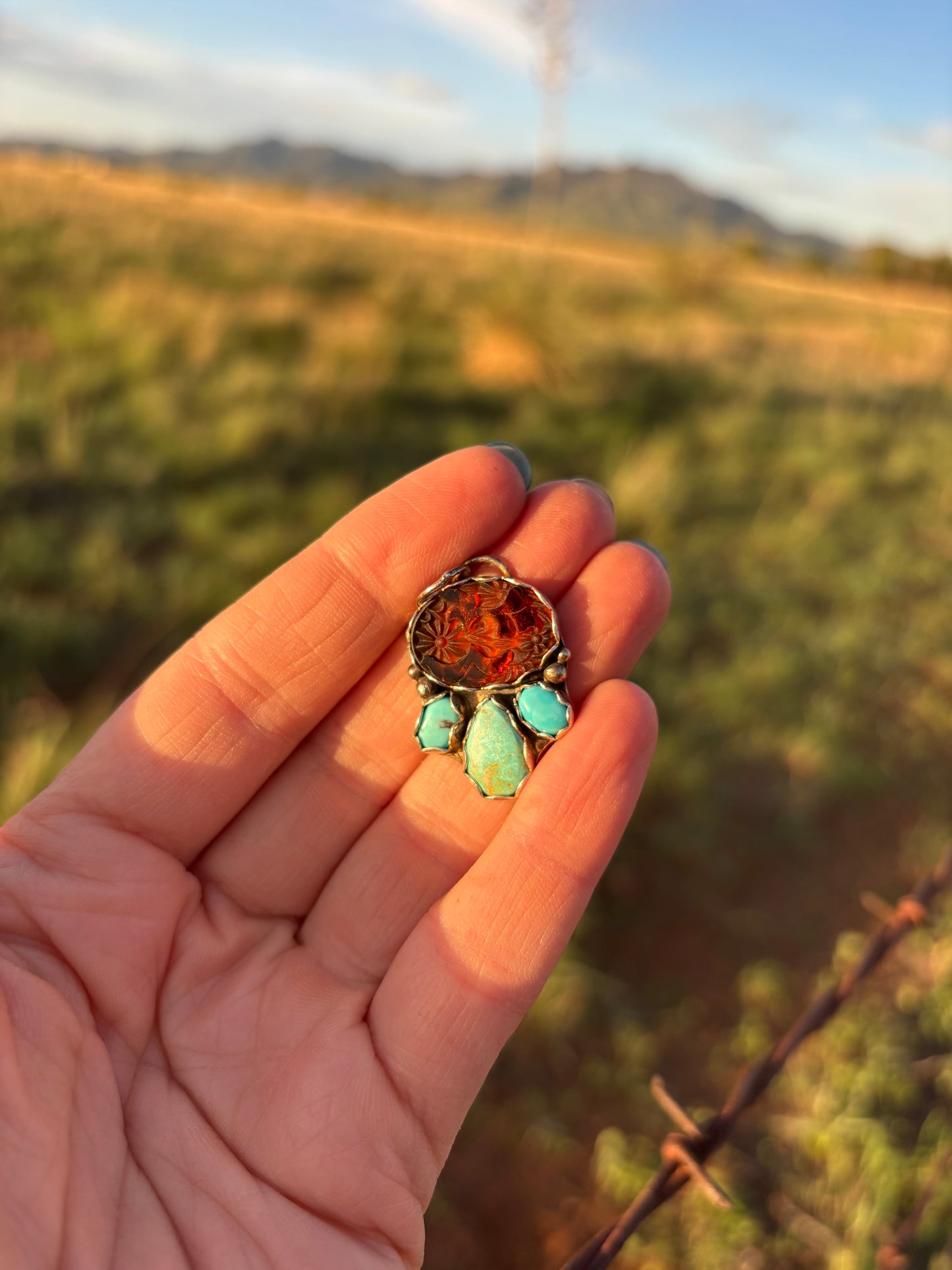 Carved Amber